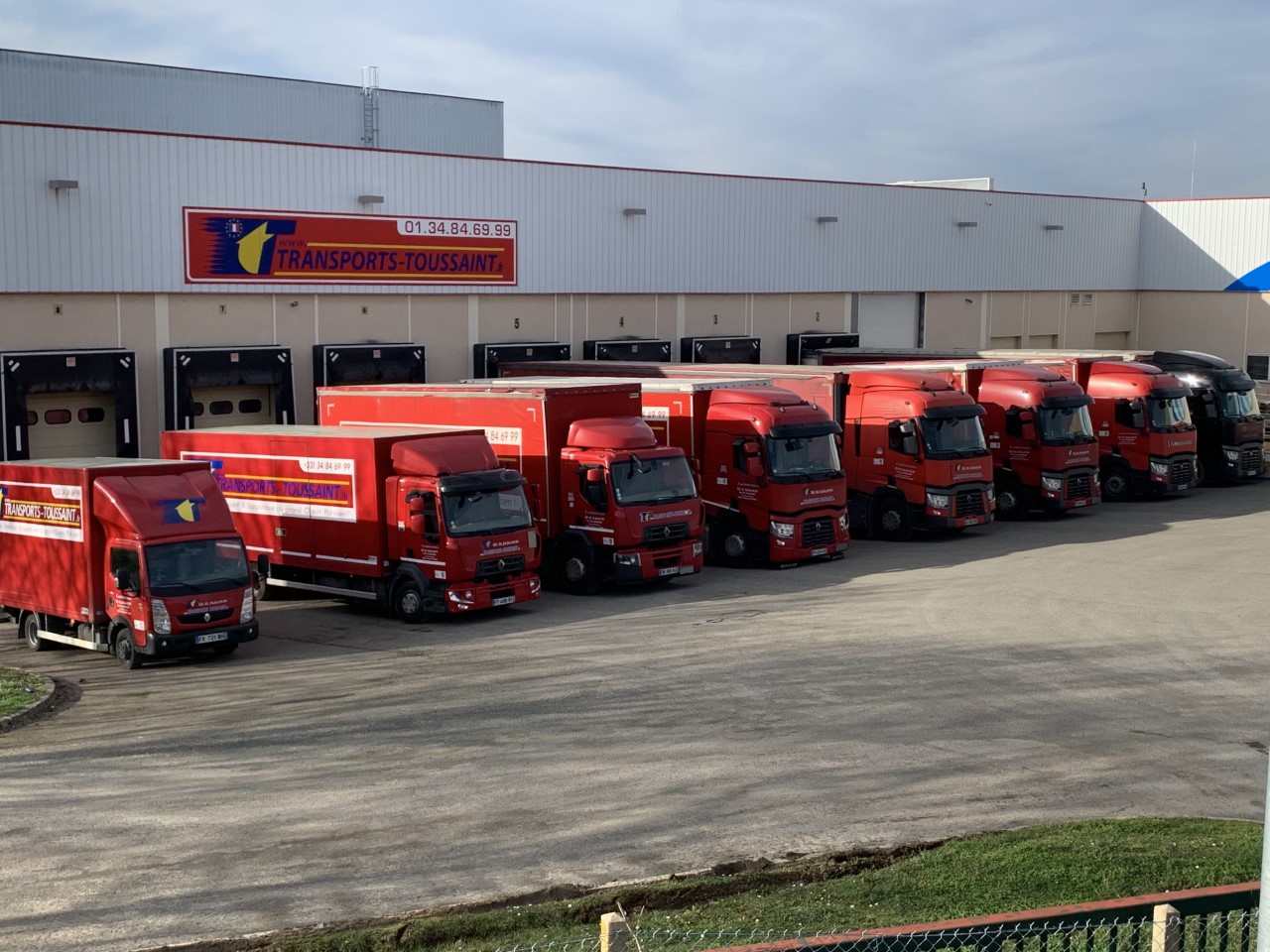 camion transport de marchandise